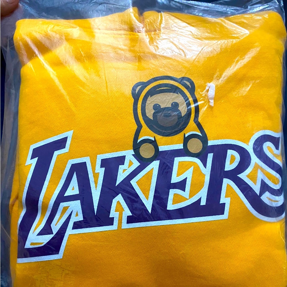 Mitchell & Ness (Ozuna) Lakers Hoodie XL